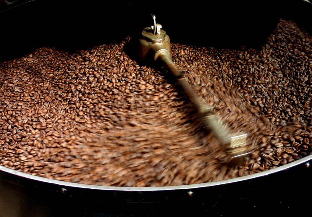 granos de café en Costa Rica